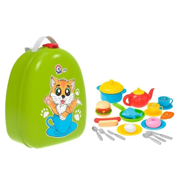 Jucarie produse alimentare in rucsac