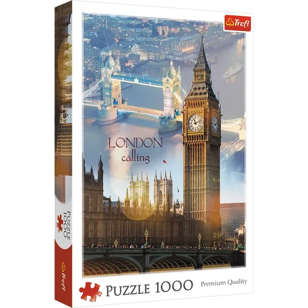 Puzzle 1000 "Londra in zorii zilei"