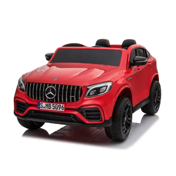 Mașină pe acumulator Mercedes Benz roșie MX608