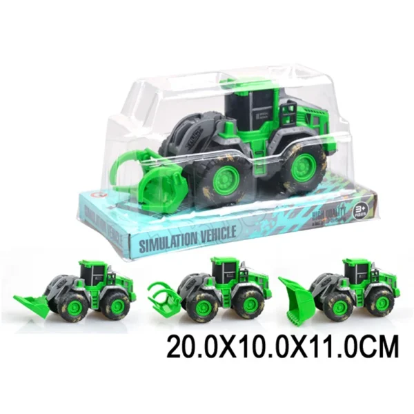 R 4 / 8 (9)(R 4A / 8 / 9) (19191) Jucarie tractor cu inertie