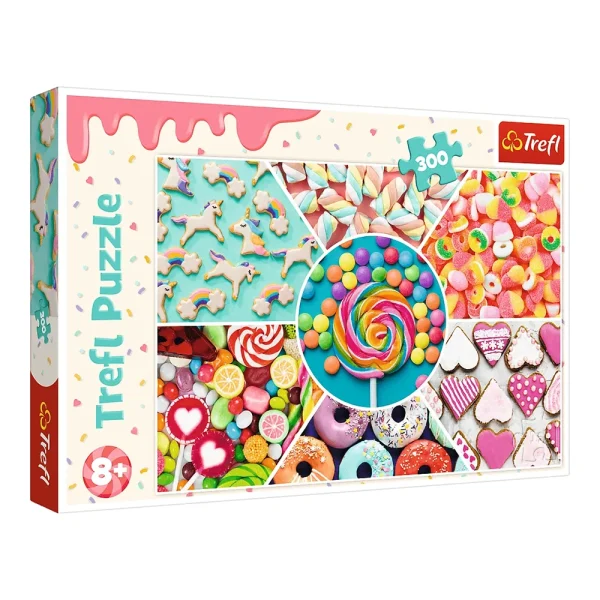 Puzzle 300 elemente "Dulciuri"