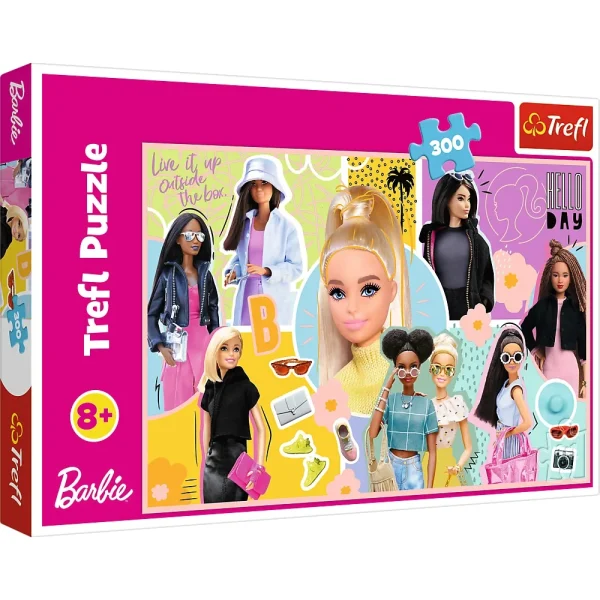 Puzzle 300 elemente "Frumoasa Barbie"
