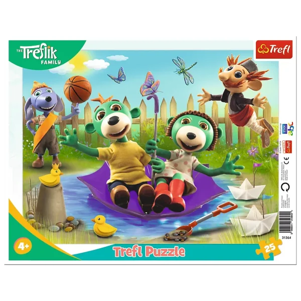 Puzzle 25elem.in rama "Treflik"