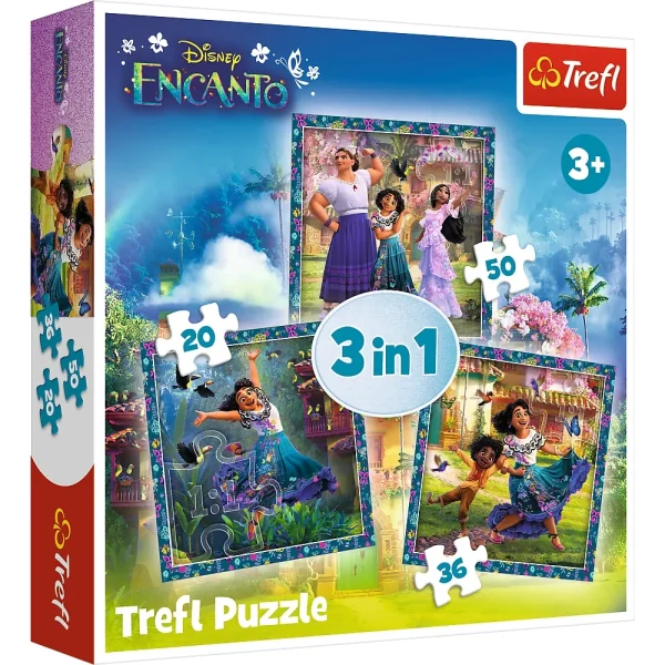 Puzzle 3in1 "Encanto"