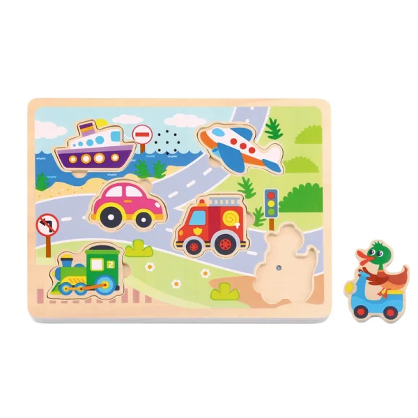 (42553) Jucarie puzzle din lemn