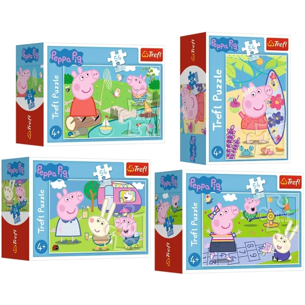 (54169) Puzzle 54Mini  "Peppa Pig" (set 8 buc)
