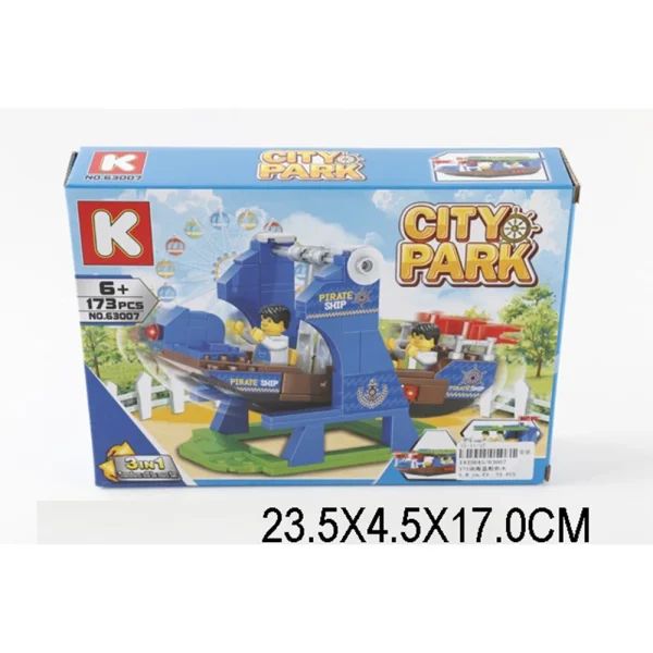 R22B / 4 (56452) Jucarie constructor 173pcs.