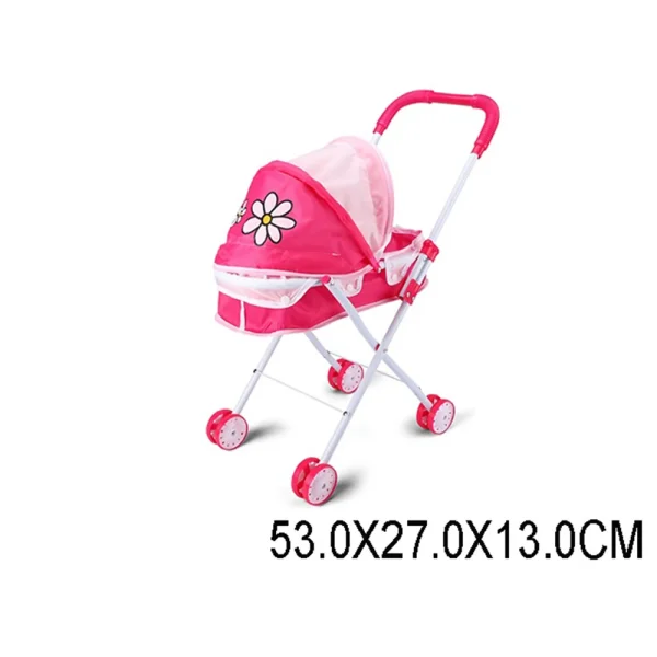 J 5 (76902) Jucarie carucior din metal pentru papusi (36K)(G2)