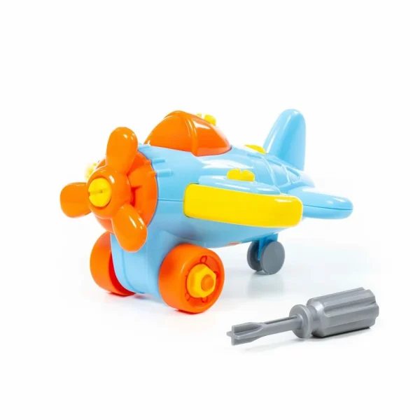 R30A /35 (77110) Jucarie avion-constructor 19elem.(B)