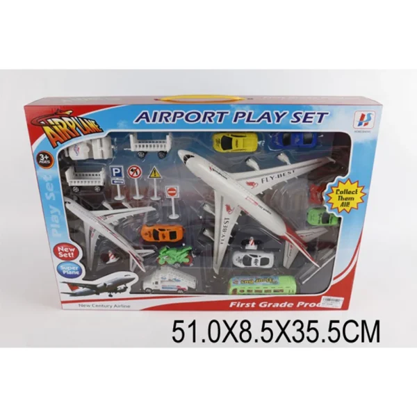 (82218) Jucarie avion cu inertie in set