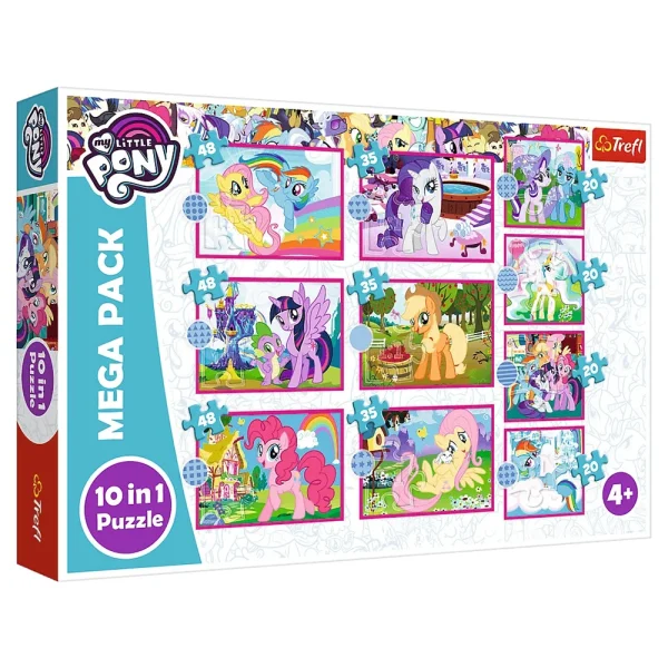Puzzle 10in1 "Poneiii zurlii"