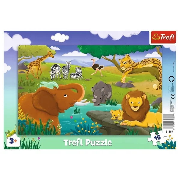 Puzzle 15elem.in rama "Savana"