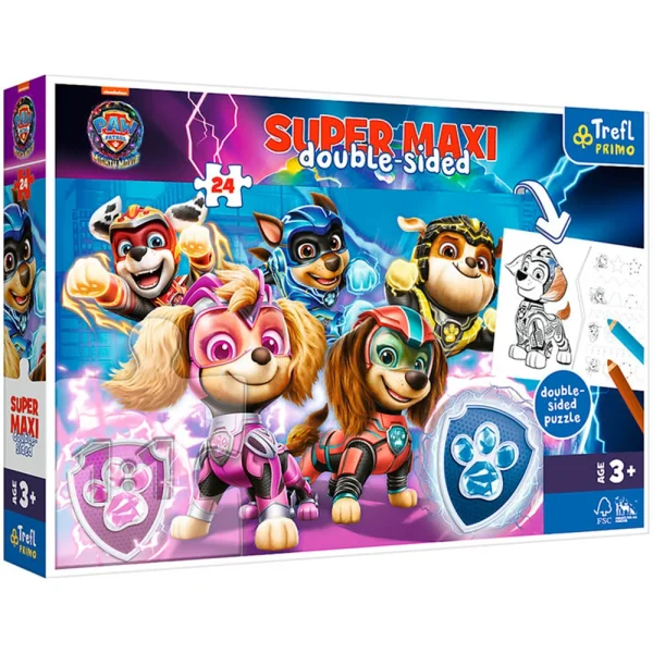Puzzle 24 Super Maxi"Patrula catelusilor"