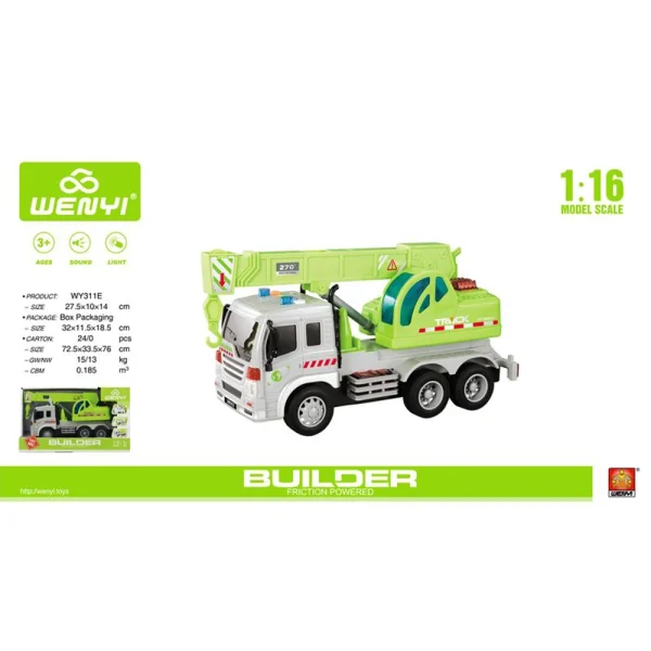 (53119) Jucarie autospeciala pe baterii WY311E
