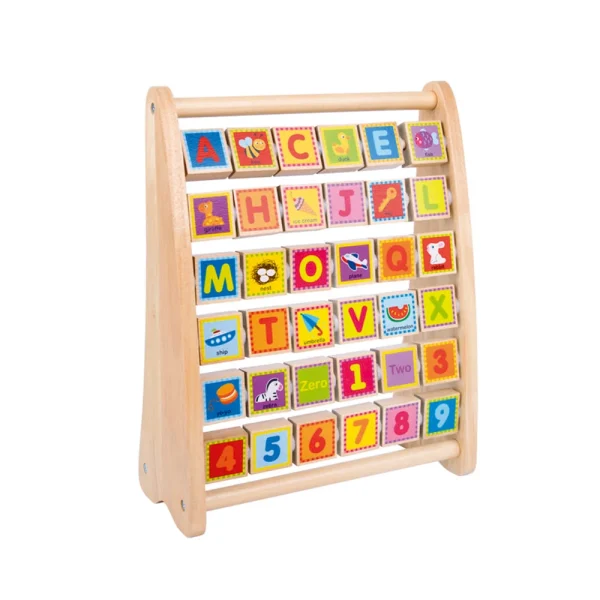 (70208) Jucarie Abacus cu alfabet TKC457A