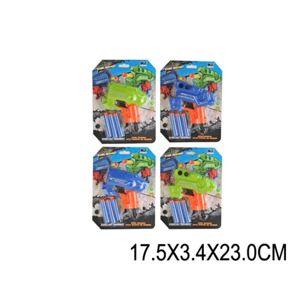 (80125) Jucarie pistol cu ventuze moi