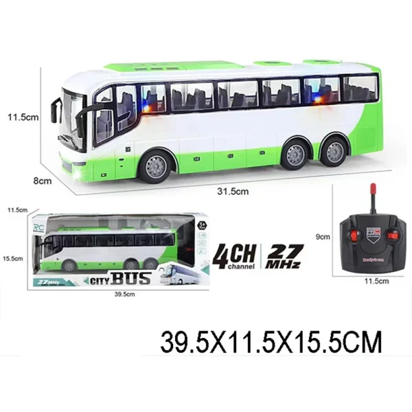 (87829) Jucarie autobuz cu R/C