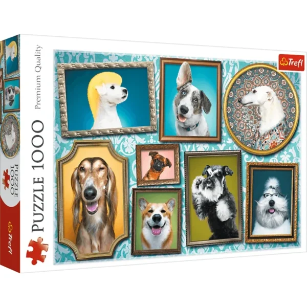 Puzzle 1000 "Galeria cainilor"