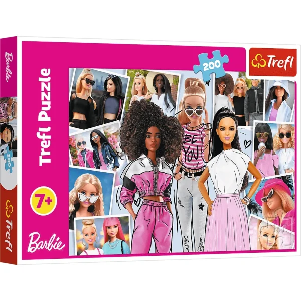 Puzzle 200 elemente "Lumea lui Barbie"