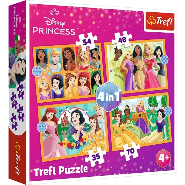 Puzzle 4in1 "Istorii magice"