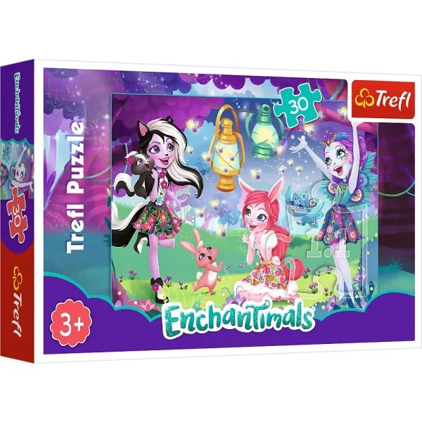 Puzzle 30 elemente "Lumea magica"