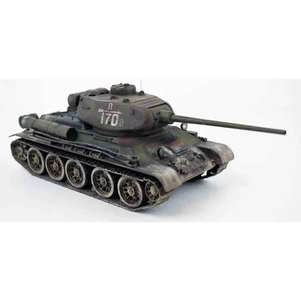 (3687) Jucarie Tanc T-34/85 1:35 (se incleie)
