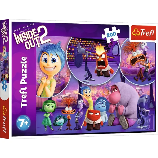 Puzzle 200elem. "Emotii de copil"