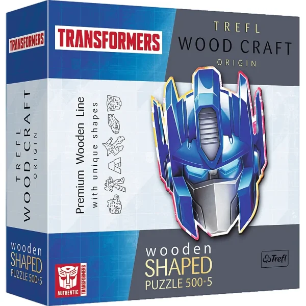 Puzzle din lemn 500+5 elem. "Optimus Prime"