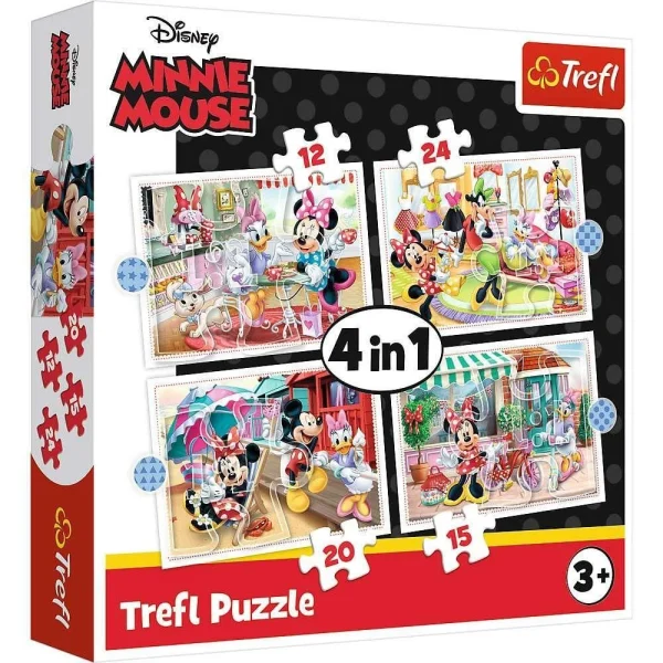 Puzzle 4in1 "Minnie"