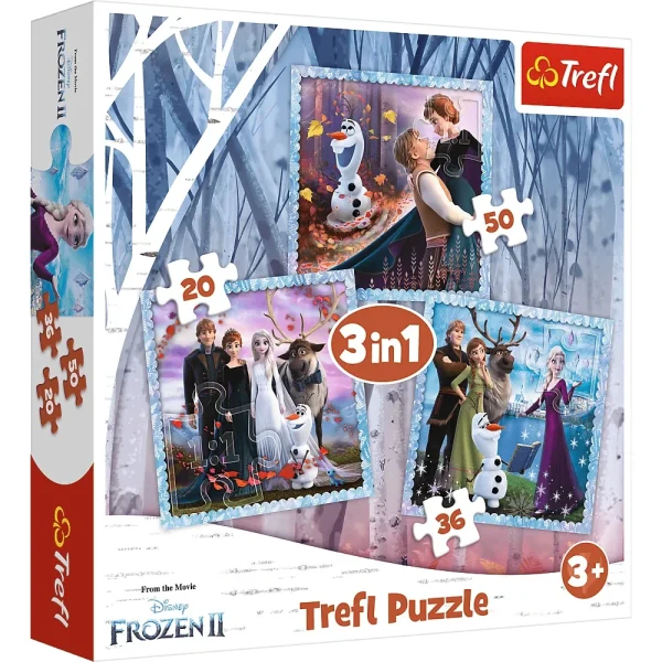 Puzzle 3in1 "Frozen 2"