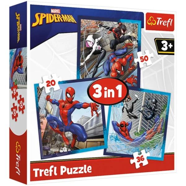 Puzzle 3in1 "Spiderman"