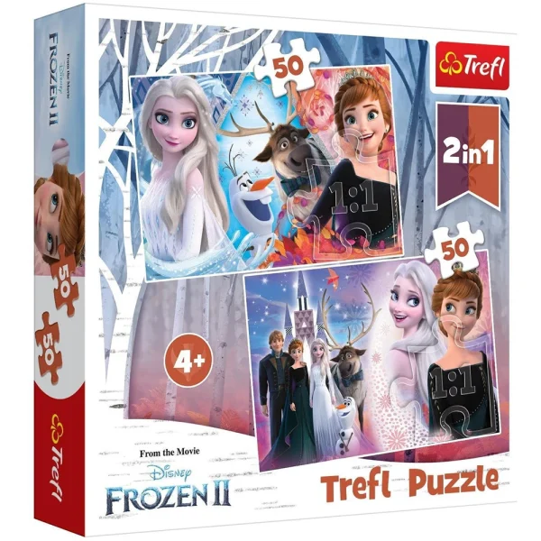 Puzzle 50+50 "Frozen"