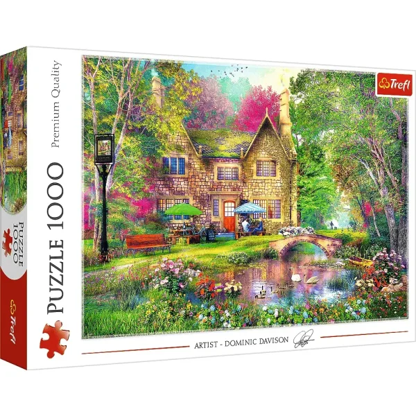 Puzzle 1000 elemente "Rai forestier"
